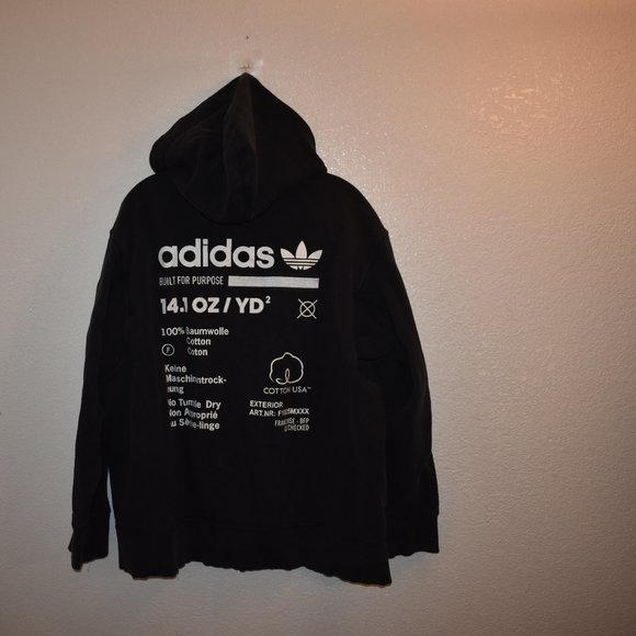 adidas Other - ADIDAS Men's Kaval Logo-Graphic Zip-up hoodie Large